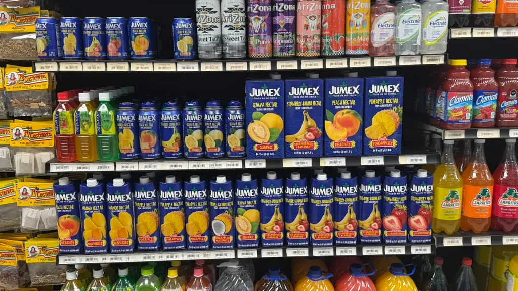 Mexican sodas and juices